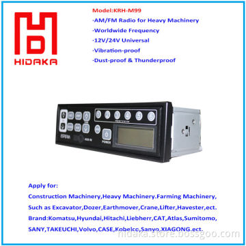 2015 New Non-Touch Screen Car Radio Radio control excavator Multiband mp3 player radio for Toyota Tundra